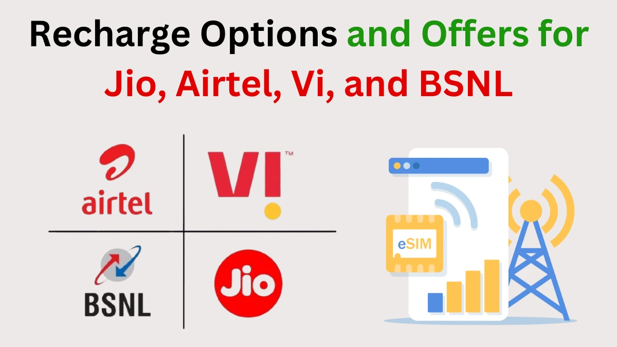 How to Get Free Recharge in Jio Airtel Vi and BSNL