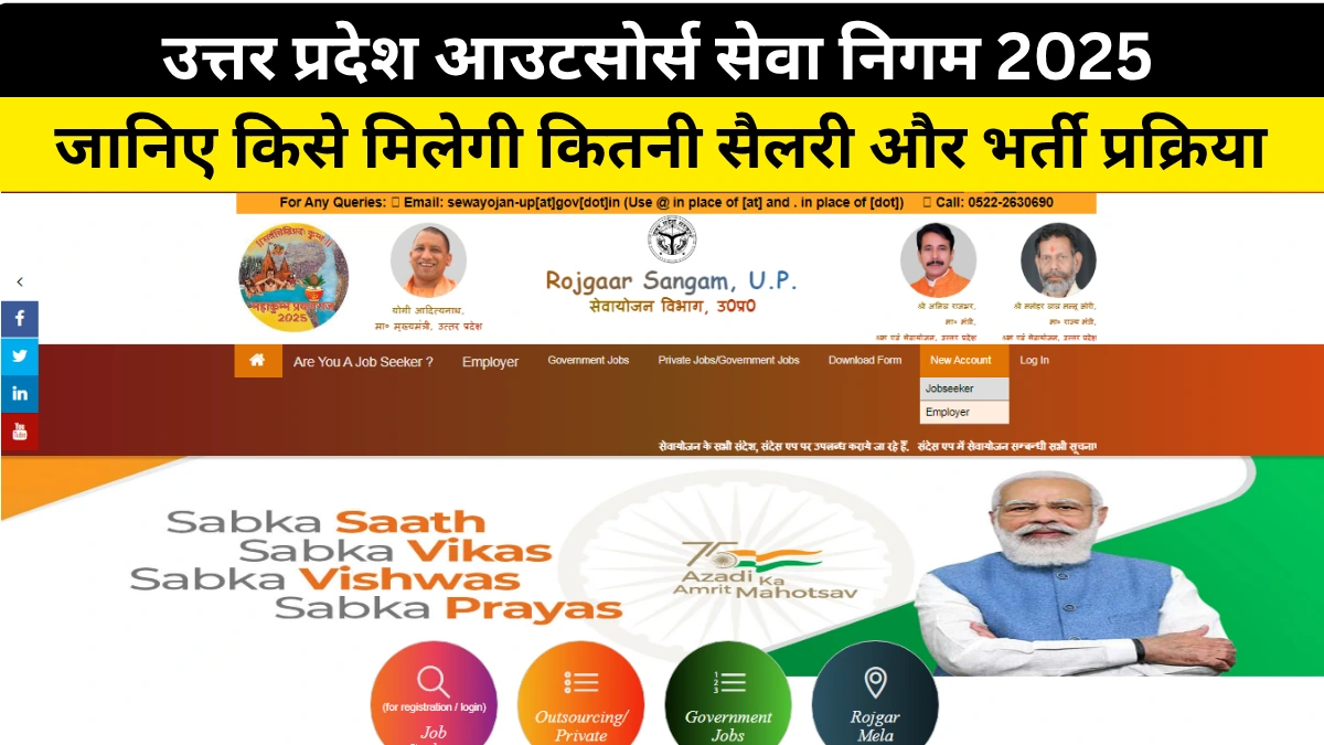 UP Outsource Seva Nigam 2025