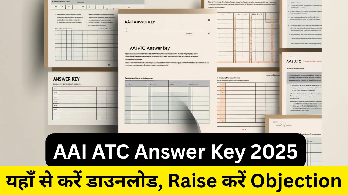 AAI ATC Answer Key 2025