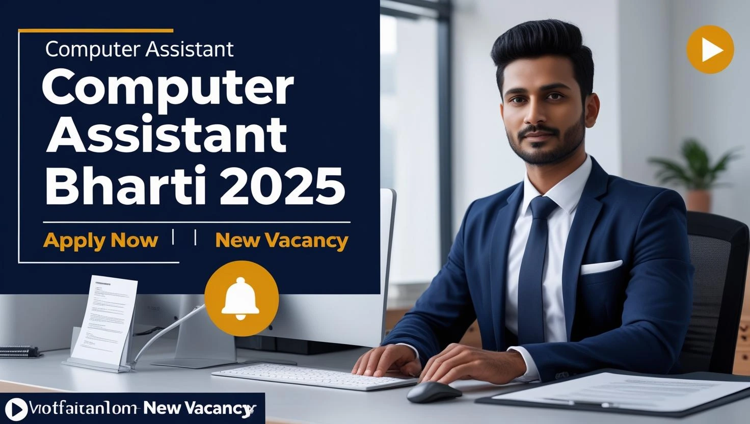 Computer Assistant Bharti 2025
